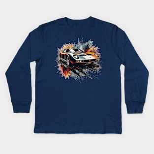 Lamborghini Miura Kids Long Sleeve T-Shirt